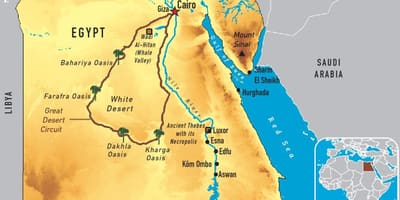 கெய்ரோவில் உலக வரைபடம்