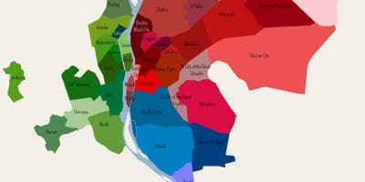 கெய்ரோ அக்கம் வரைபடம்