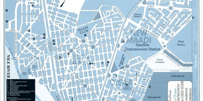வரைபடம் maadi கெய்ரோ